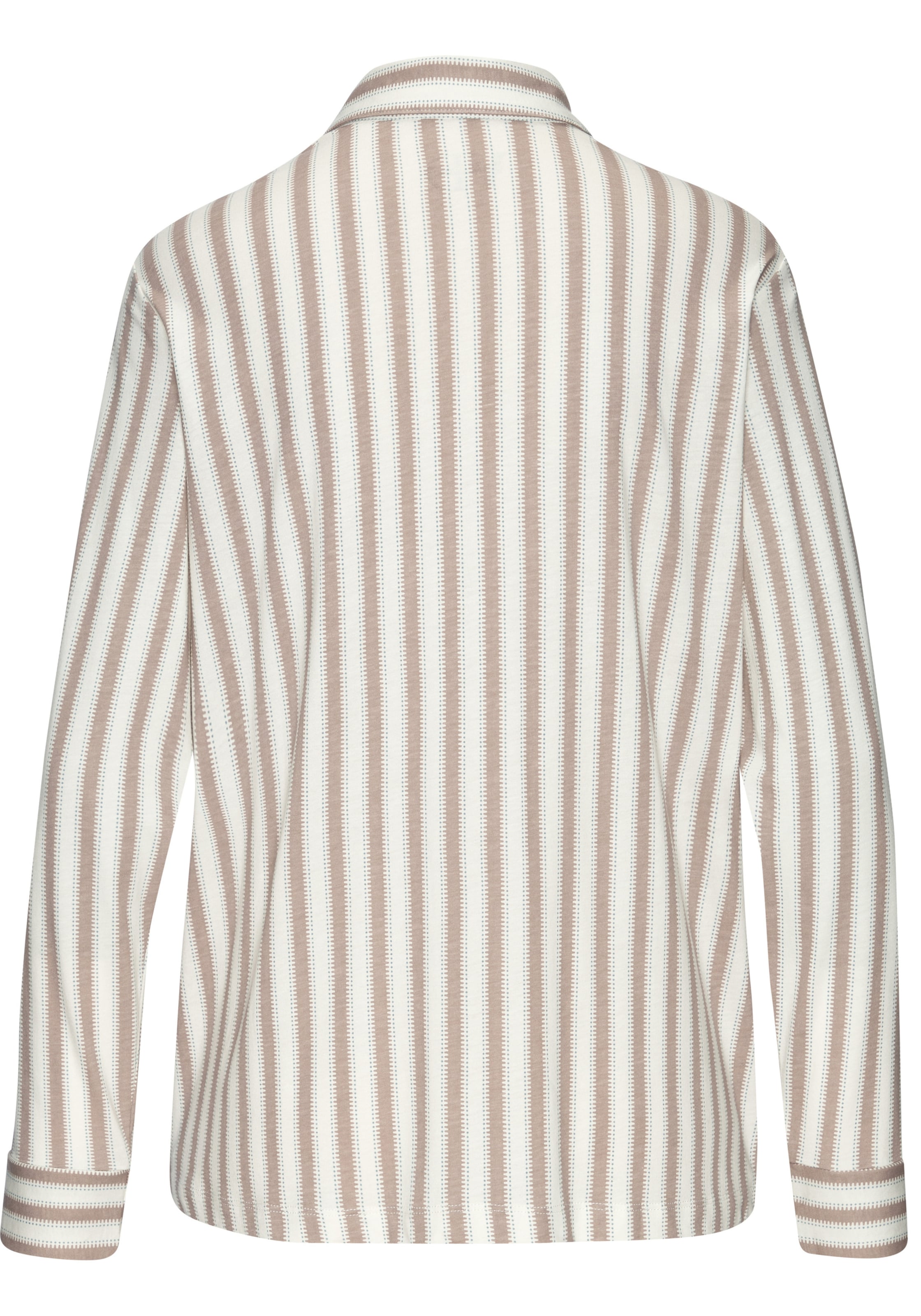 VIVANCE Pajama Shirt in Brown