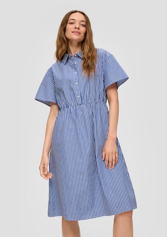 s.Oliver Shirt Dress in Blue: front