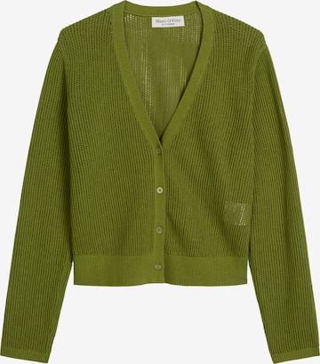 Cardigan Marc O'Polo en vert : devant
