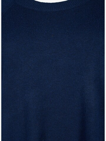 Rochie tricotat 'Sunny' de la Zizzi pe albastru