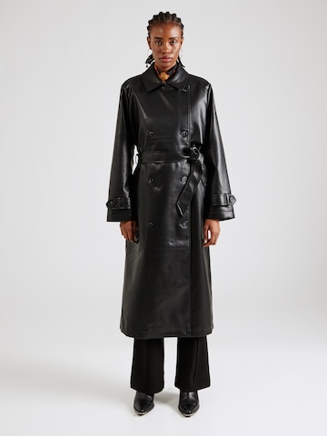 VERO MODA Ανοιξιάτικο και φθινοπωρινό παλτό 'AMALIE' σε μαύρο: μπροστά