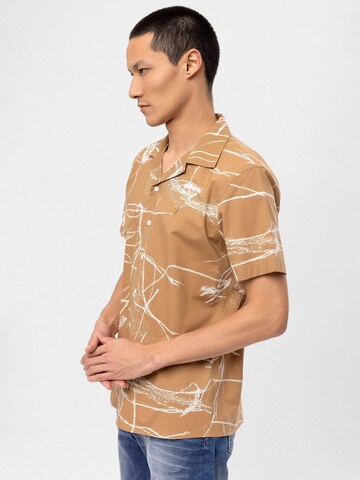 Regular fit Camicia di By Diess Collection in marrone
