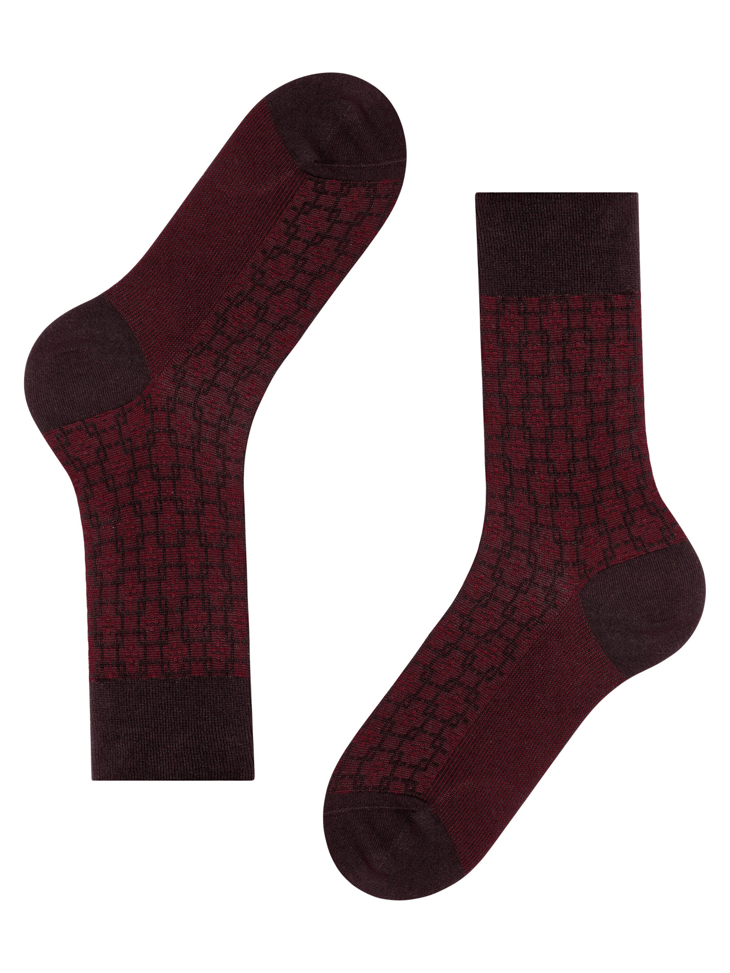 FALKE Socken 'Artwork Tie'‌‌‌ in Rot