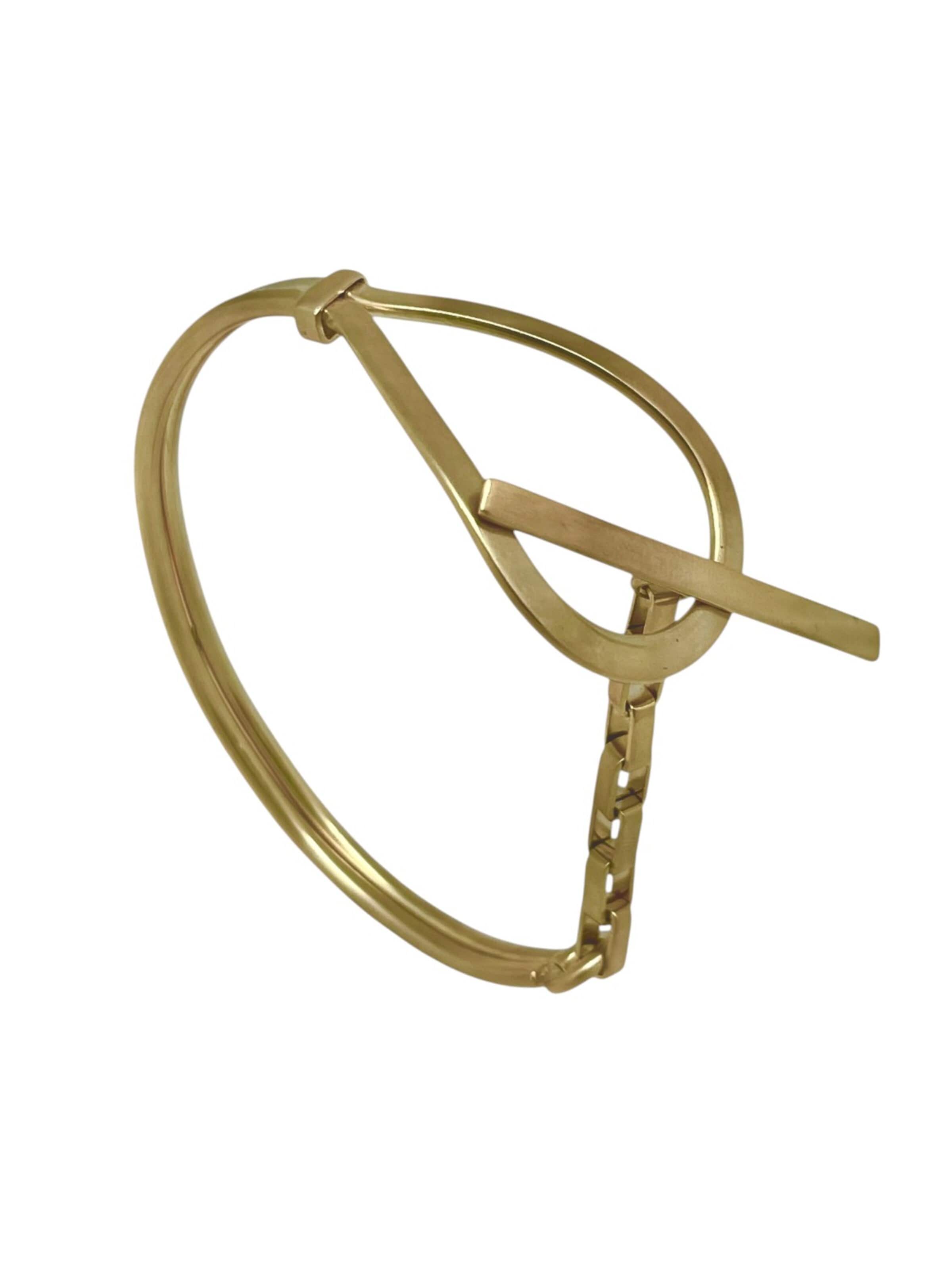 Bracelet Gloria Mago en or : devant