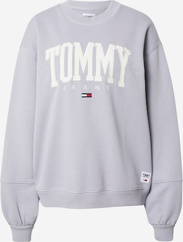 Tommy Jeans Sweatshirt in Lila: predná strana