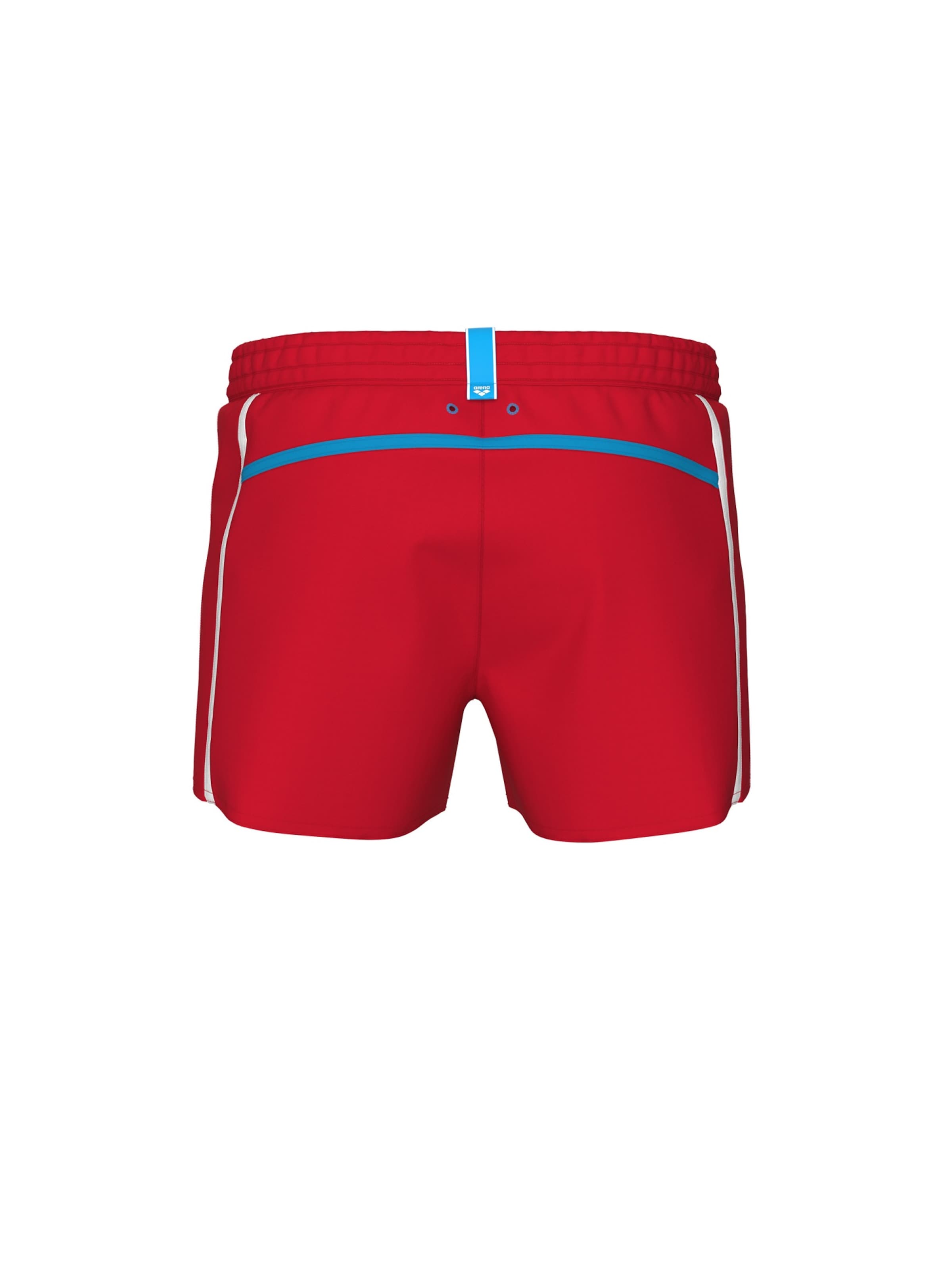 ARENA - Bermudas 'Tapes Beach X-Shorts' en rojo