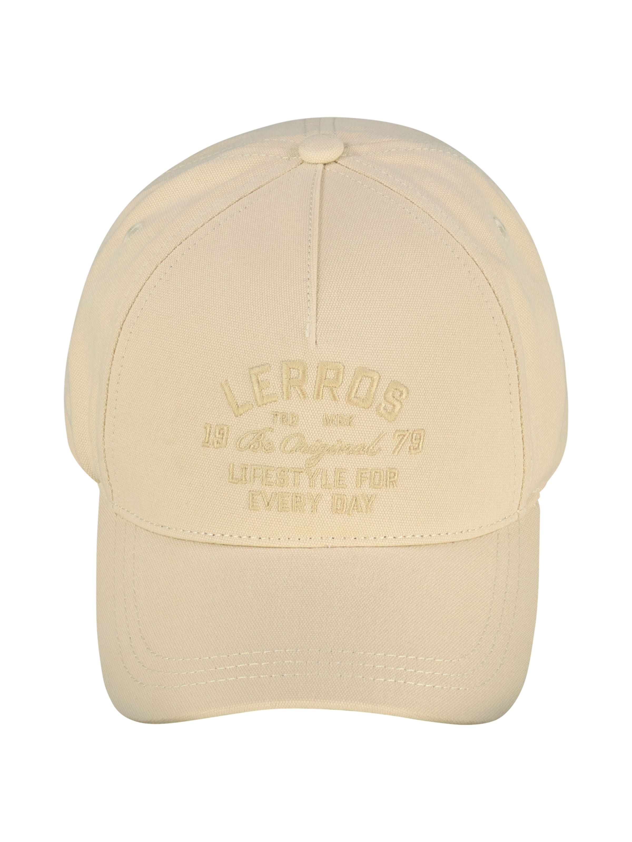 LERROS Unifarbene LERROS-Basecap in Beige