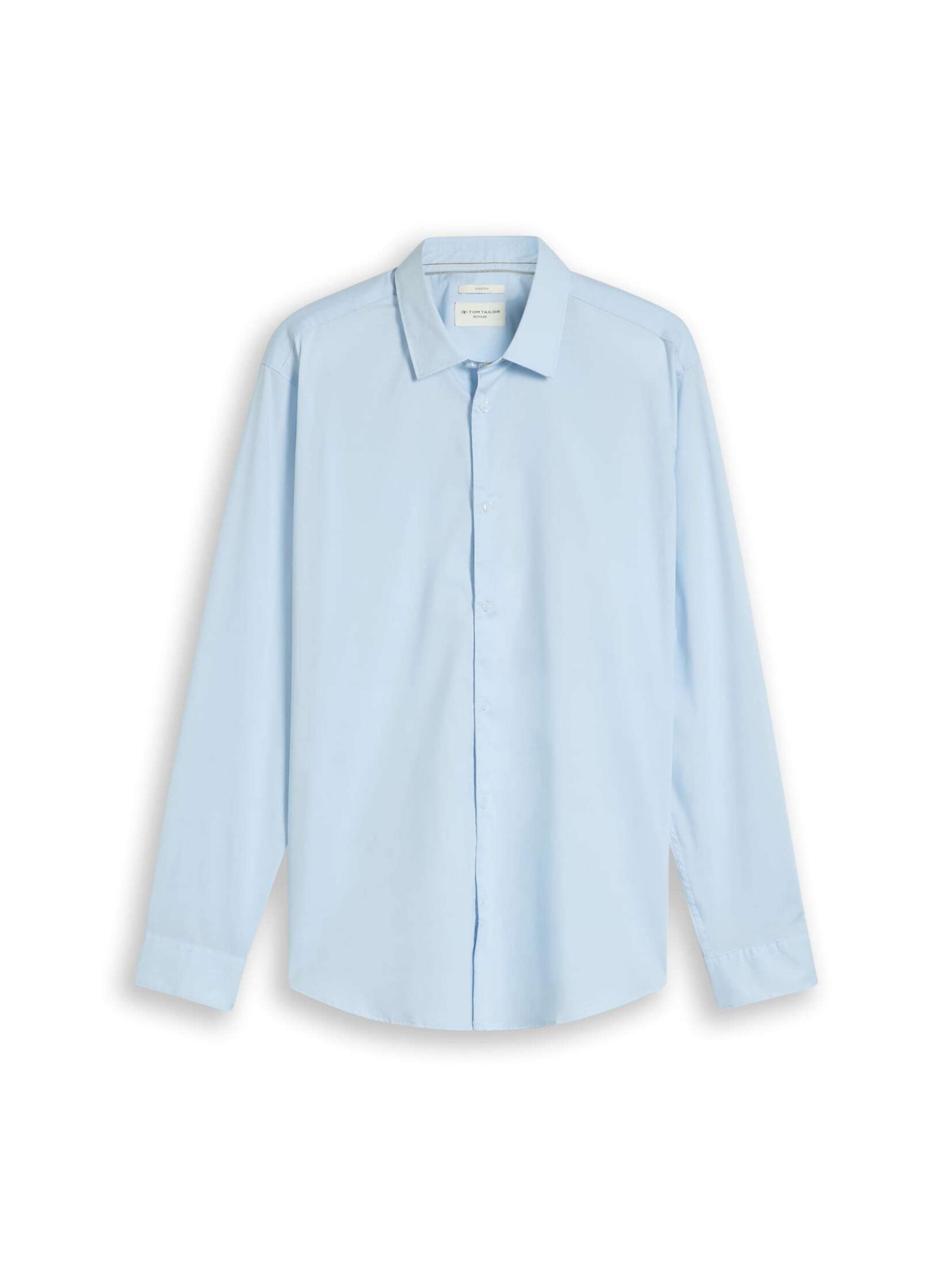 TOM TAILOR Business shirt in 45-46 in Light blue, Item view