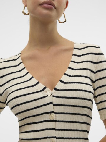 VERO MODA Cardigan 'VMREBECCA' i beige