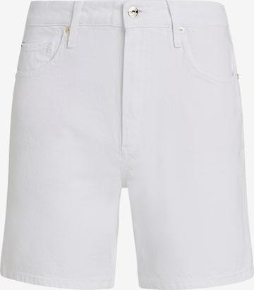TOMMY HILFIGER Regular Trousers in White: front