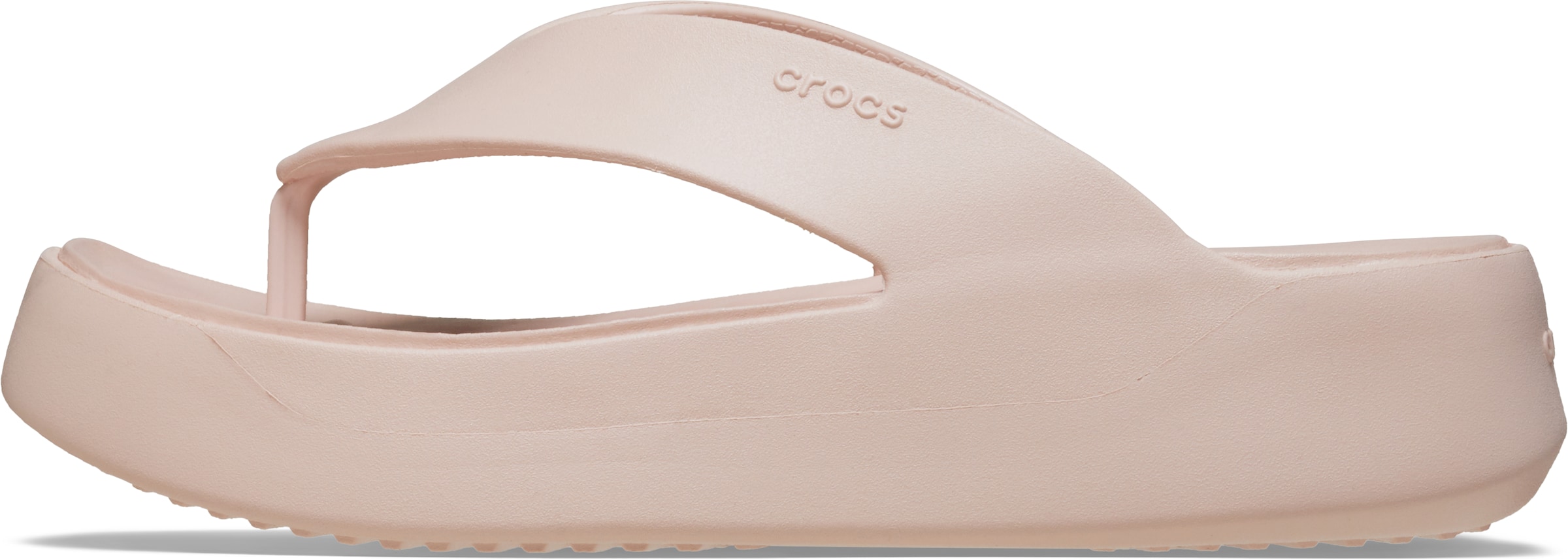 Crocs Varvastossut &#x27;Getaway&#x27; värissä beige: etupuoli