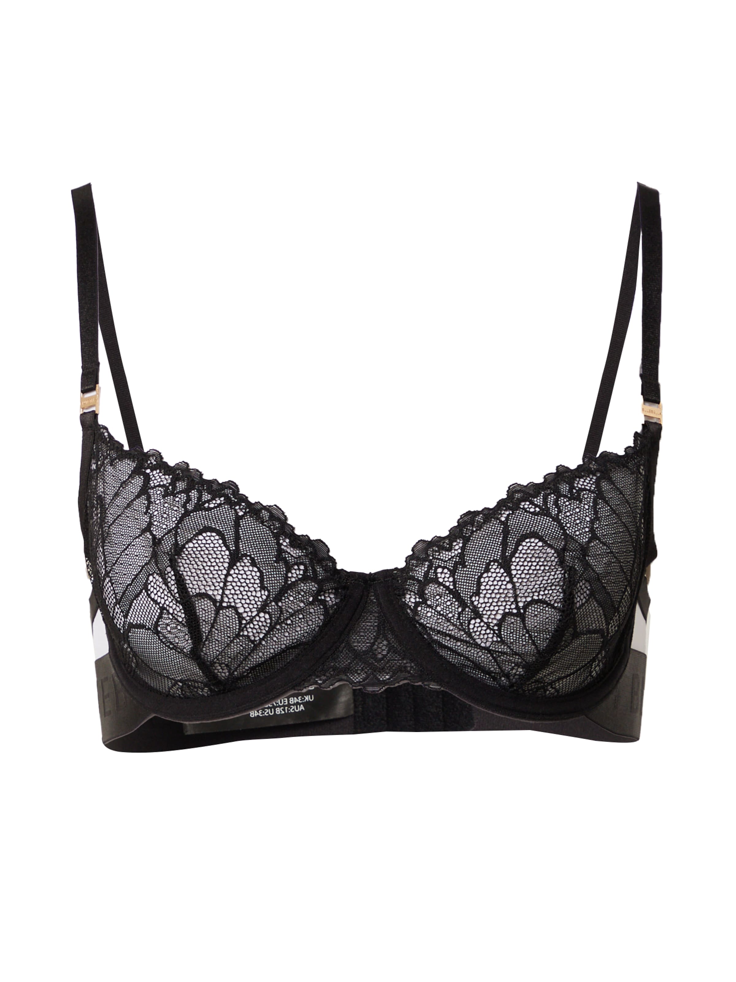 Bluebella T-särgi Rinnahoidja 'Tori', värv must: eest vaates