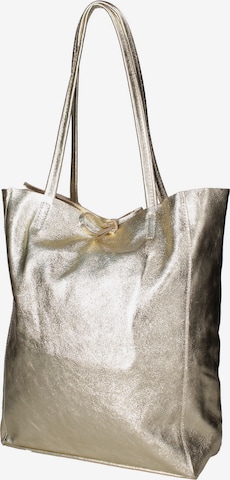Shopper di Gave Lux in oro: frontale
