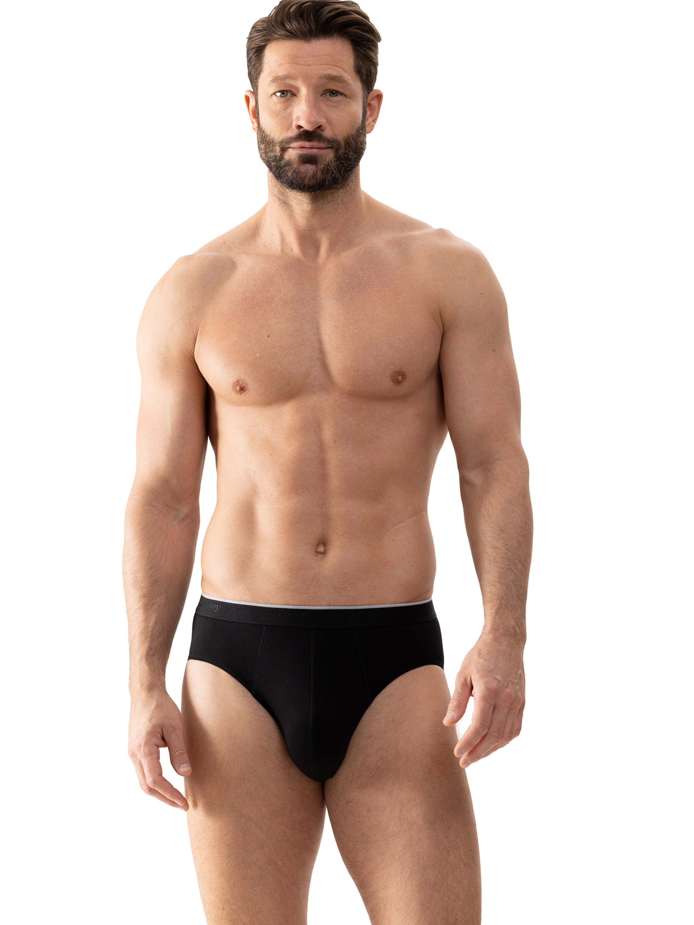 Mey Slip in Schwarz: Vorderseite