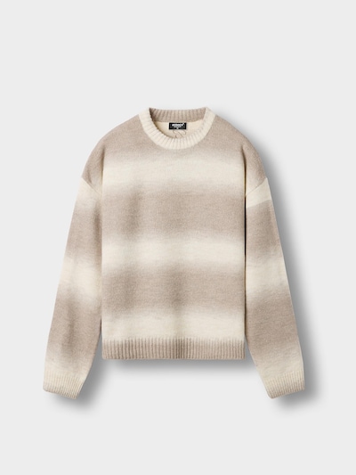 Burocs Pullover 'Knit Gradient'‌‌ in taupe, Produktansicht