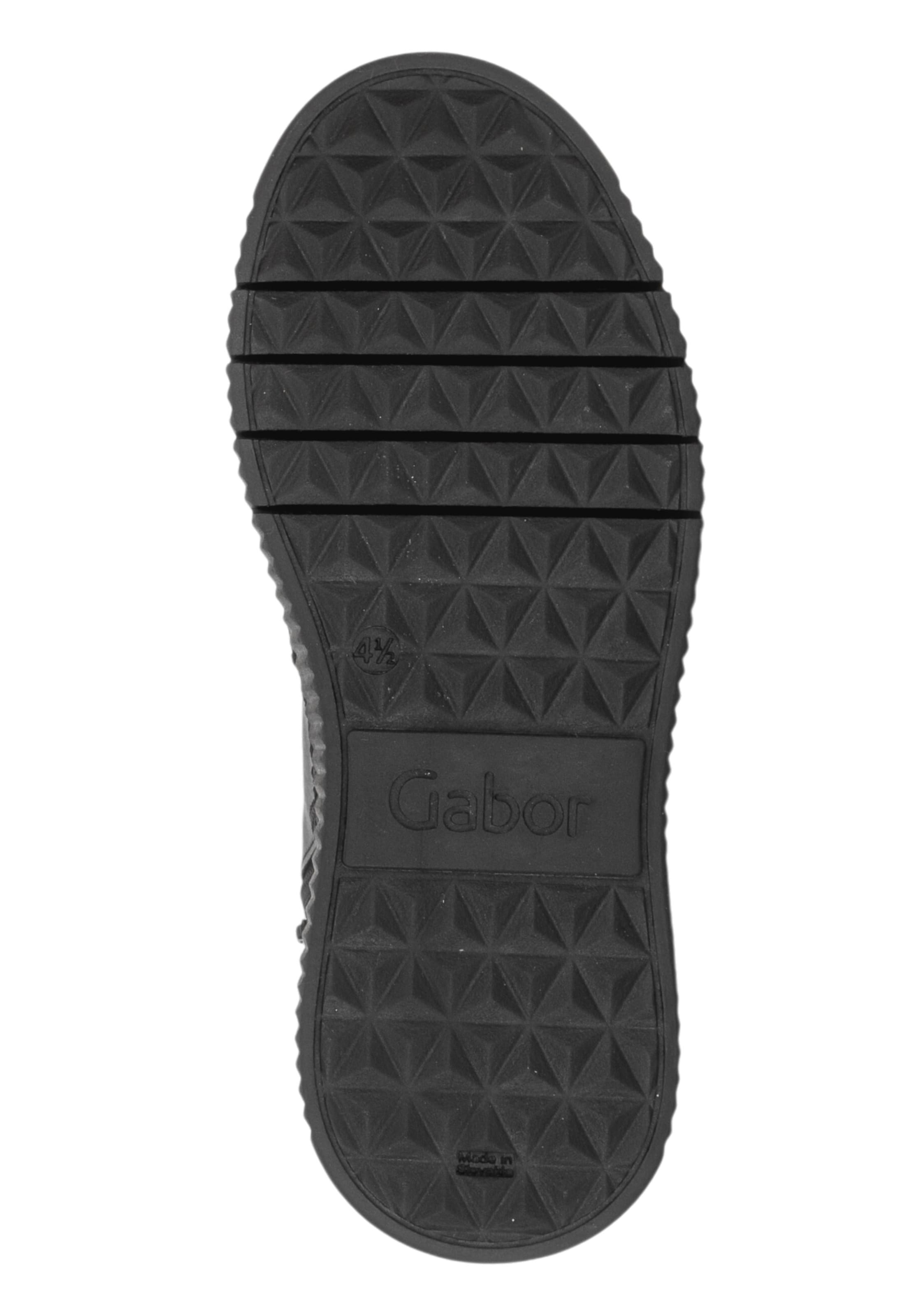 Bottines à lacets GABOR en noir