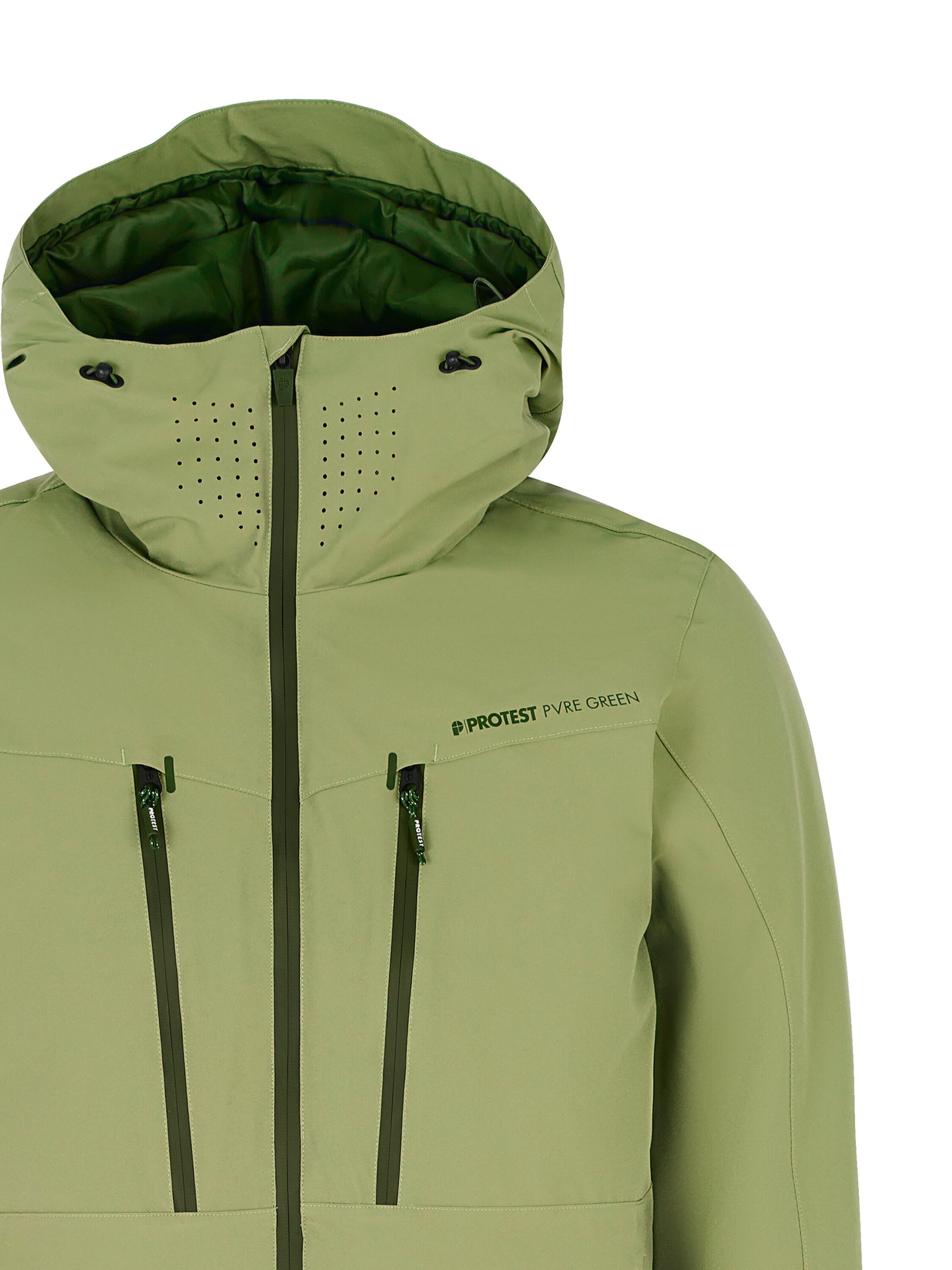 PROTEST Sportjacke 'PRTTIMOTHY'‌‌‌‌ in Grün