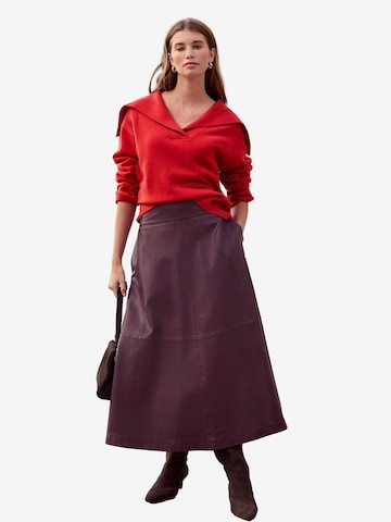 Pulover 'N. Premium' de la Next pe roșu: față