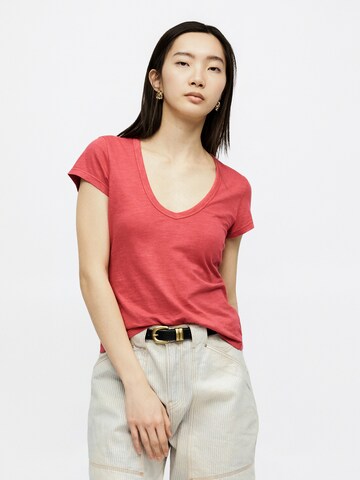 T-shirt 'C_Eslane_5' BOSS en rouge : devant