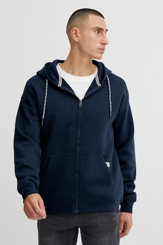 11 Project Zip-Up Hoodie 'Rob' in Blue: front