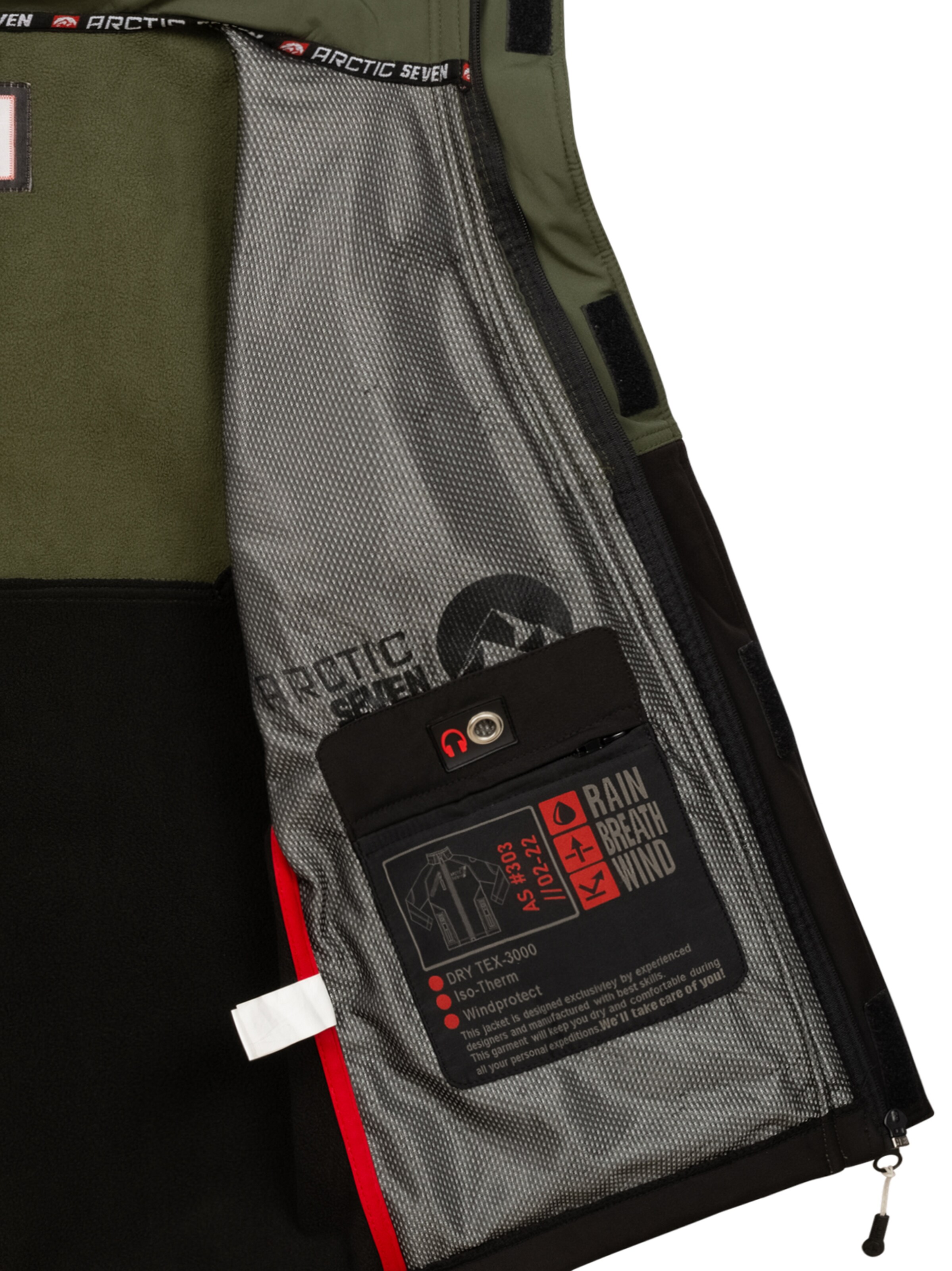 Arctic Seven Functionele jas in Groen