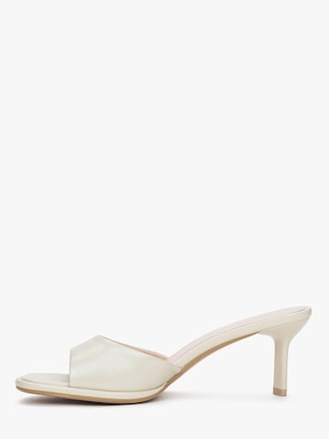 Estro Pantolette '247-9635'‌‌‌‌‌‌‌‌‌‌ in Weiß: Vorderseite