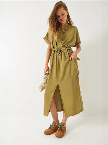 Robe-chemise Bianco Lucci en vert