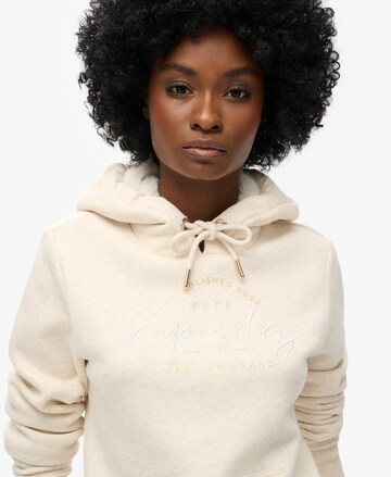 Superdry Sweatshirt in Beige