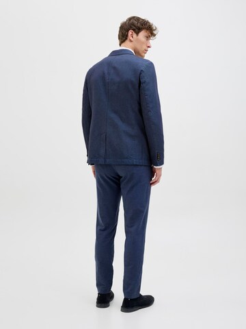 JACK & JONES Slim Fit Sakko 'JPRCCaron' in Blau