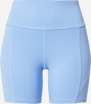 ReebokSkinny Sportske hlače 'LUX' - plava boja: prednji dio