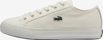 Sneaker bassa 'Backcourt' di LACOSTE in bianco: frontale