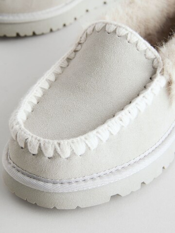 Pantoufle Next en gris