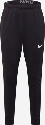 NIKE Sports trousers in Black / White, Item view