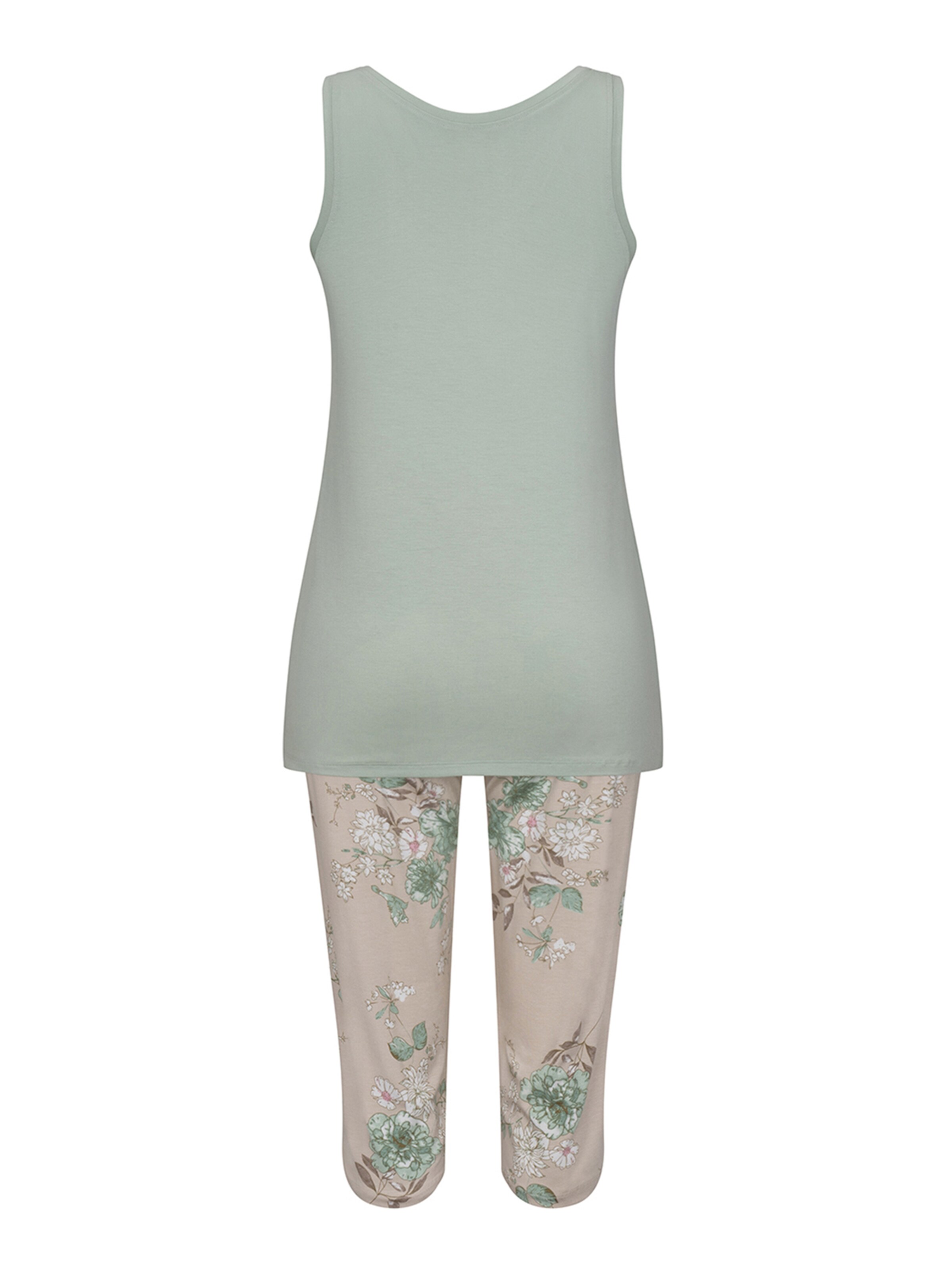 Goldenbay - Pijama 'Scabiosa' em verde