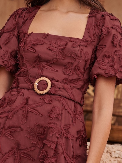 Rochie pe 36 love & roses pe maro, Vizualizare produs