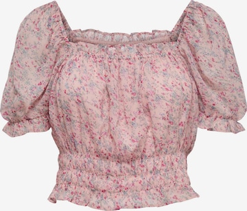 JDY - Blusa 'Melly' en rosa: frente