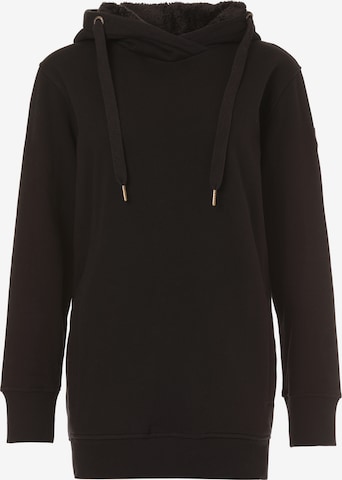 Sweat-shirt Lakeville Mountain en noir : devant