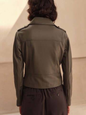 Next Демисезонная куртка 'N. Real' в Зеленый