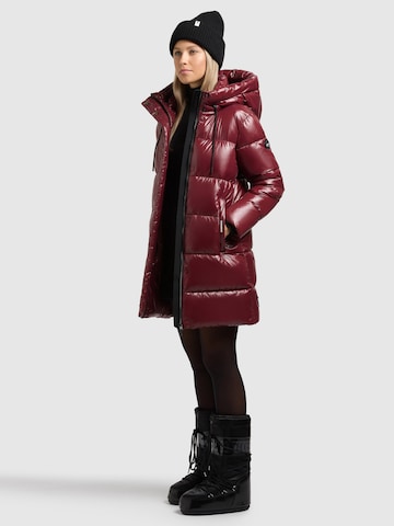 Veste d’hiver 'Janou' khujo en rouge