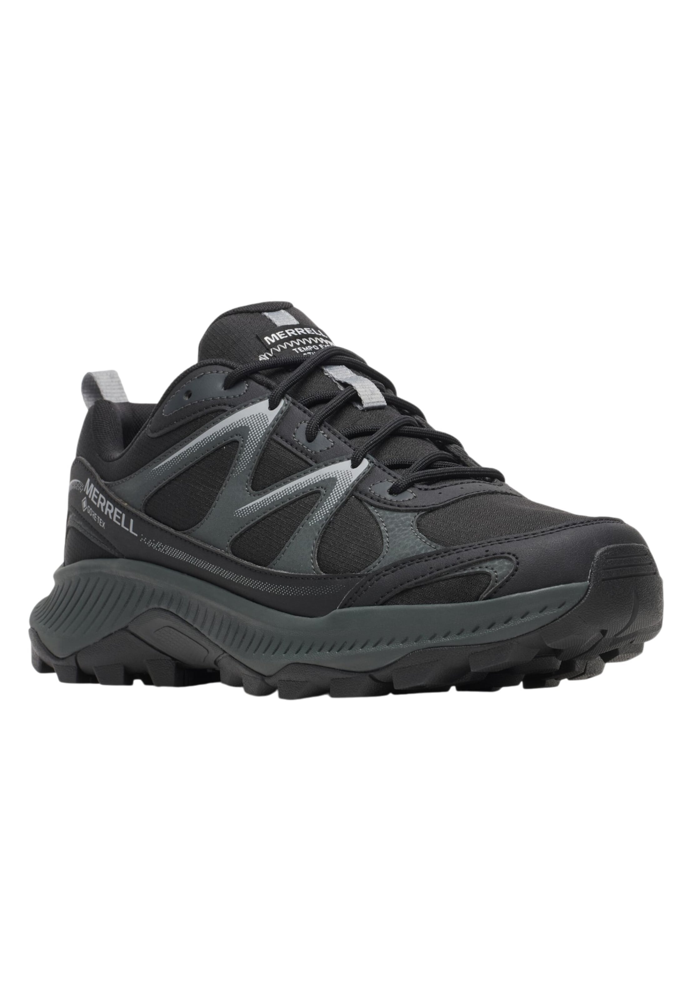Chaussure à lacets MERRELL en noir : devant