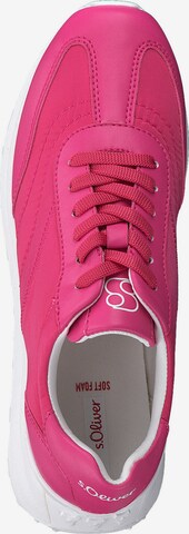 s.Oliver Sneakers laag in Roze