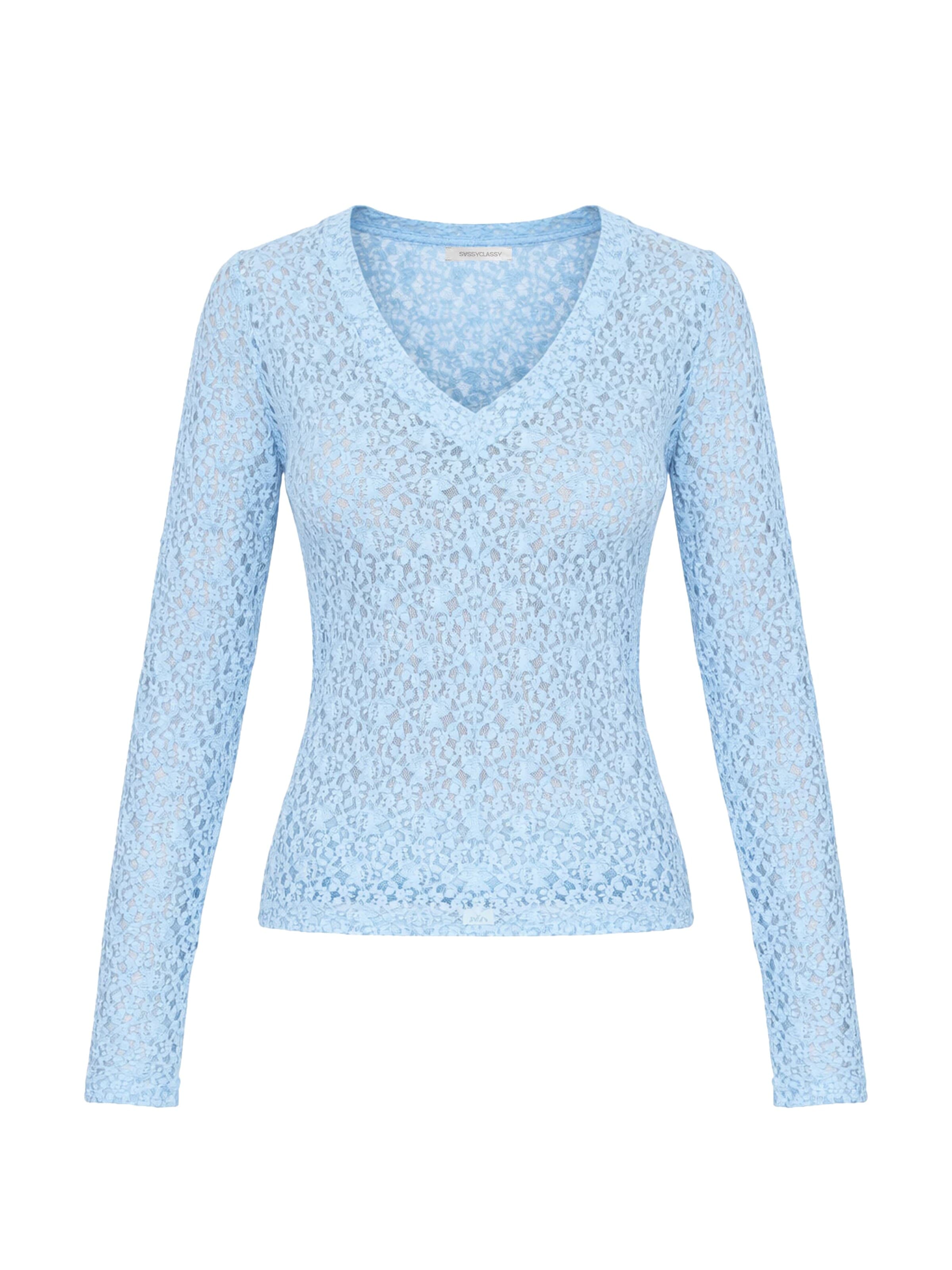 SASSYCLASSY Shirt in Blue: front