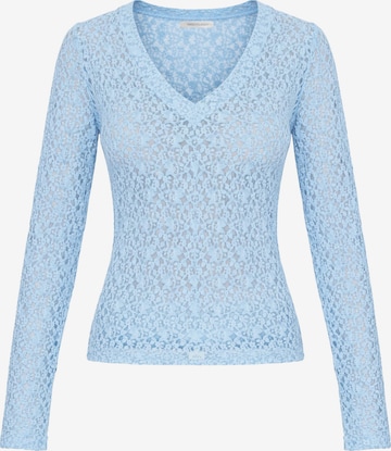 SASSYCLASSY Shirt in Blue: front