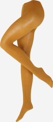 Lindex Tights in Yellow: front