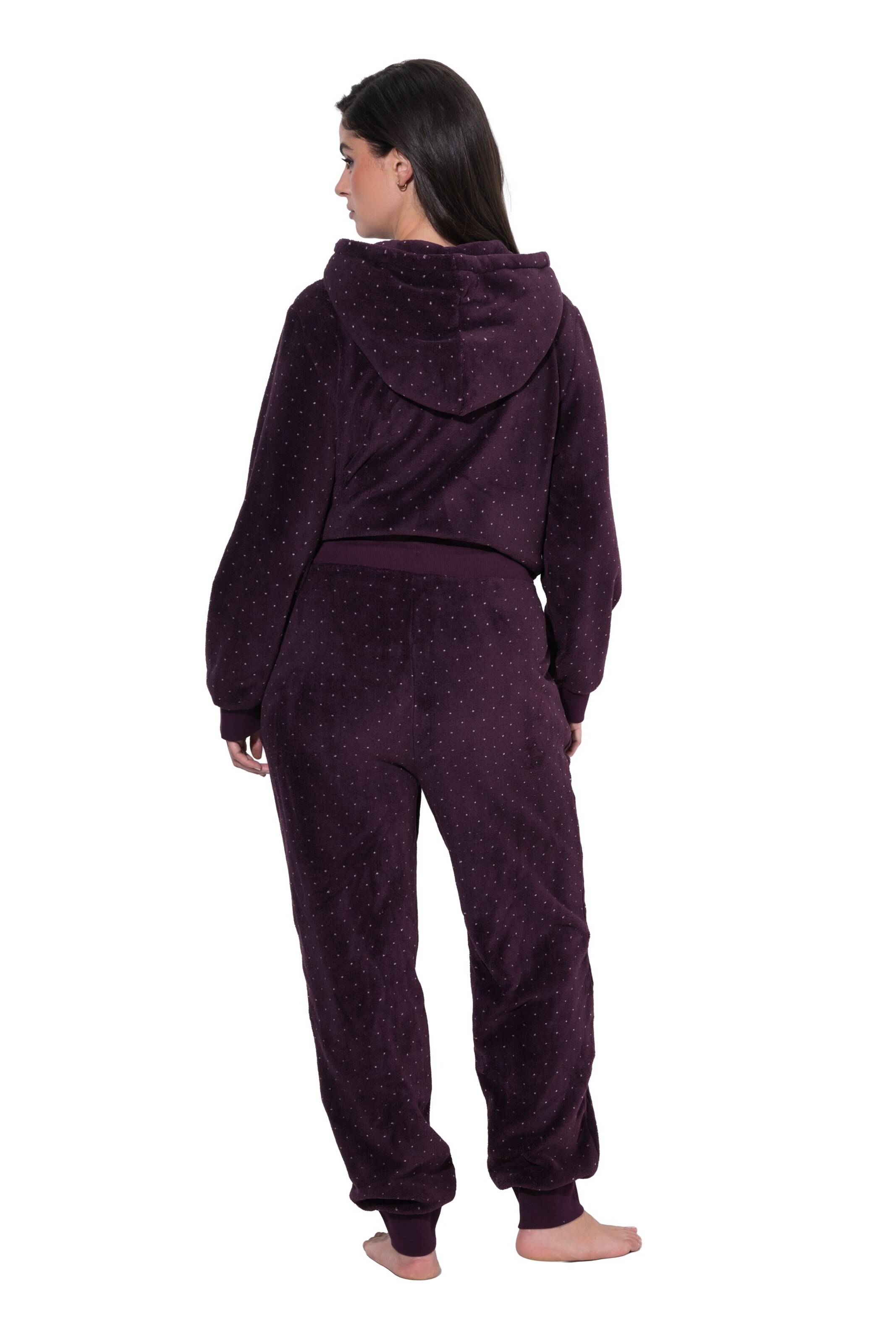 Ulla Popken Jumpsuit in Lila