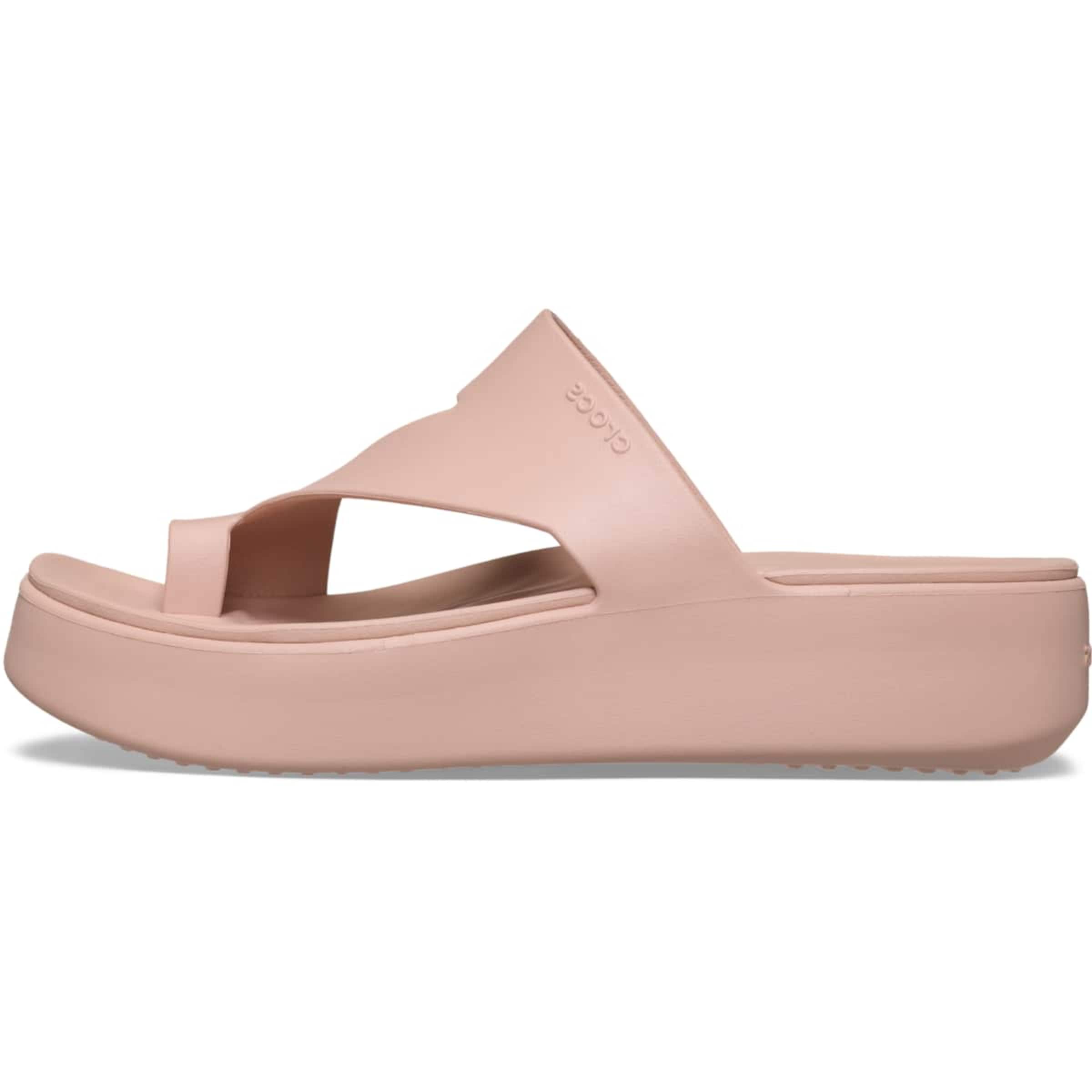 Crocs Teenslipper 'Getaway' in Oranje: voorkant