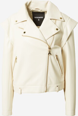 PATRIZIA PEPEPrijelazna jakna 'GIUBBOTTO' - bijela boja: prednji dio