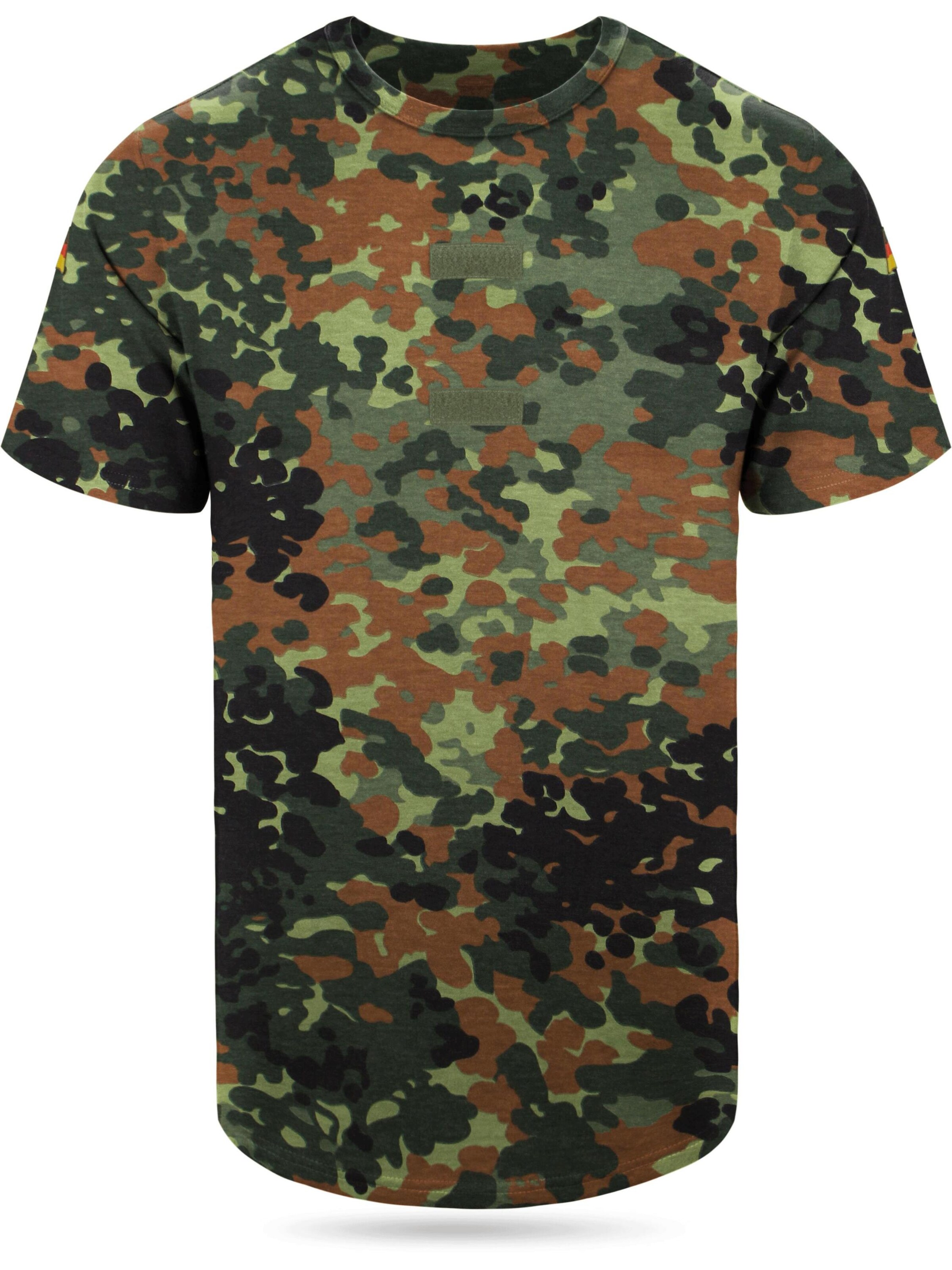 T-Shirt 'Tropen' normani en vert : devant