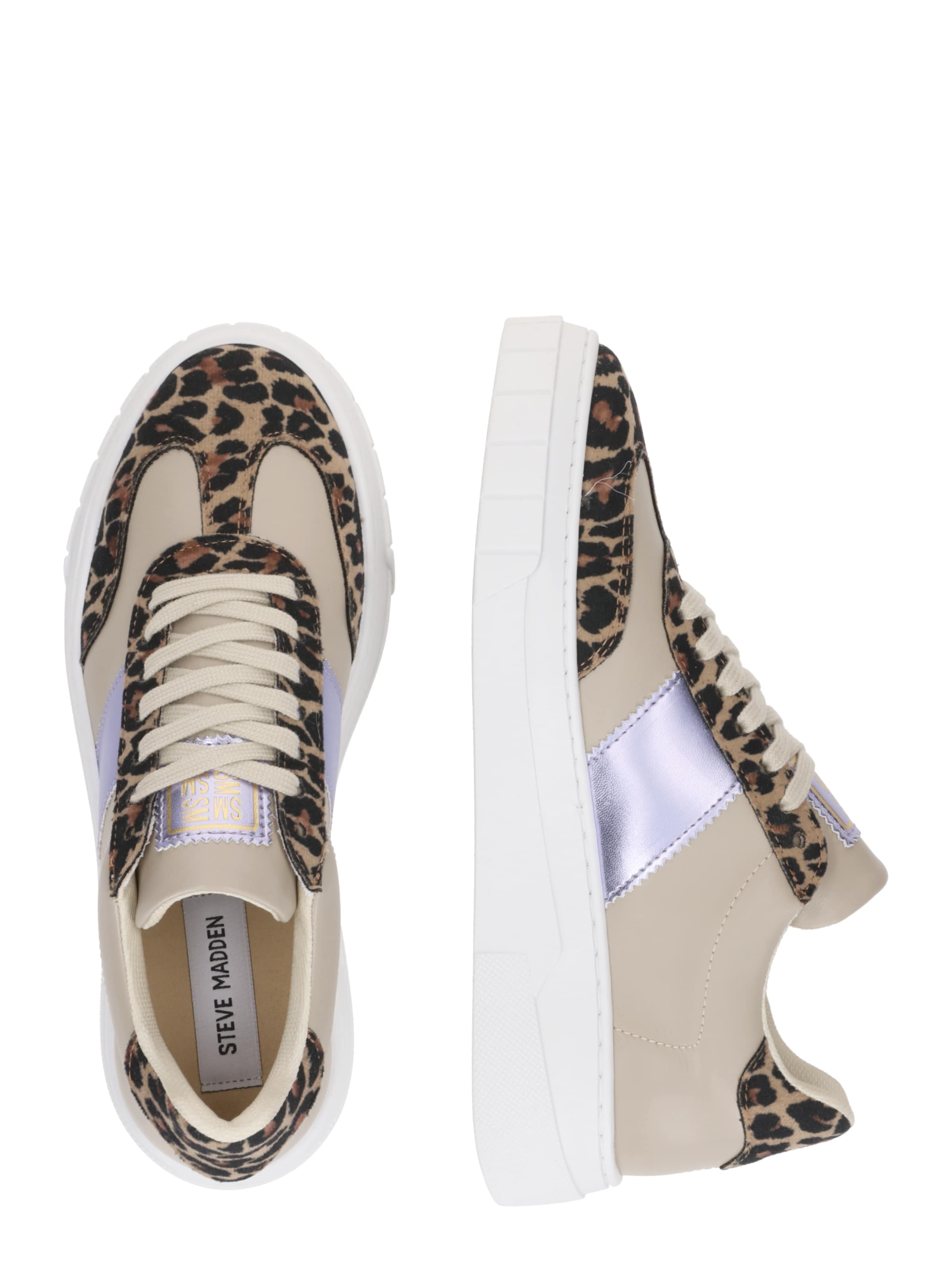 Sneaker bassa 'Callie' di STEVE MADDEN in beige: lato