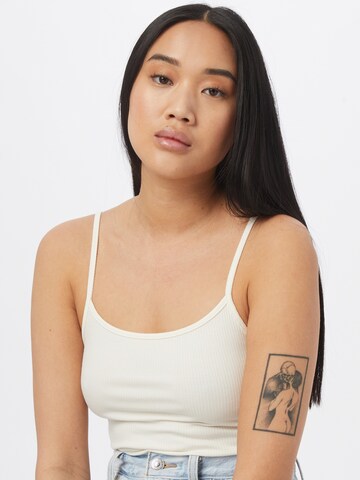 American Eagle Top in White: front